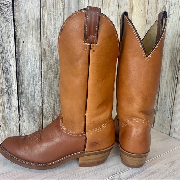 Abilene Brown Cowboy Boots - Picture 2 of 6